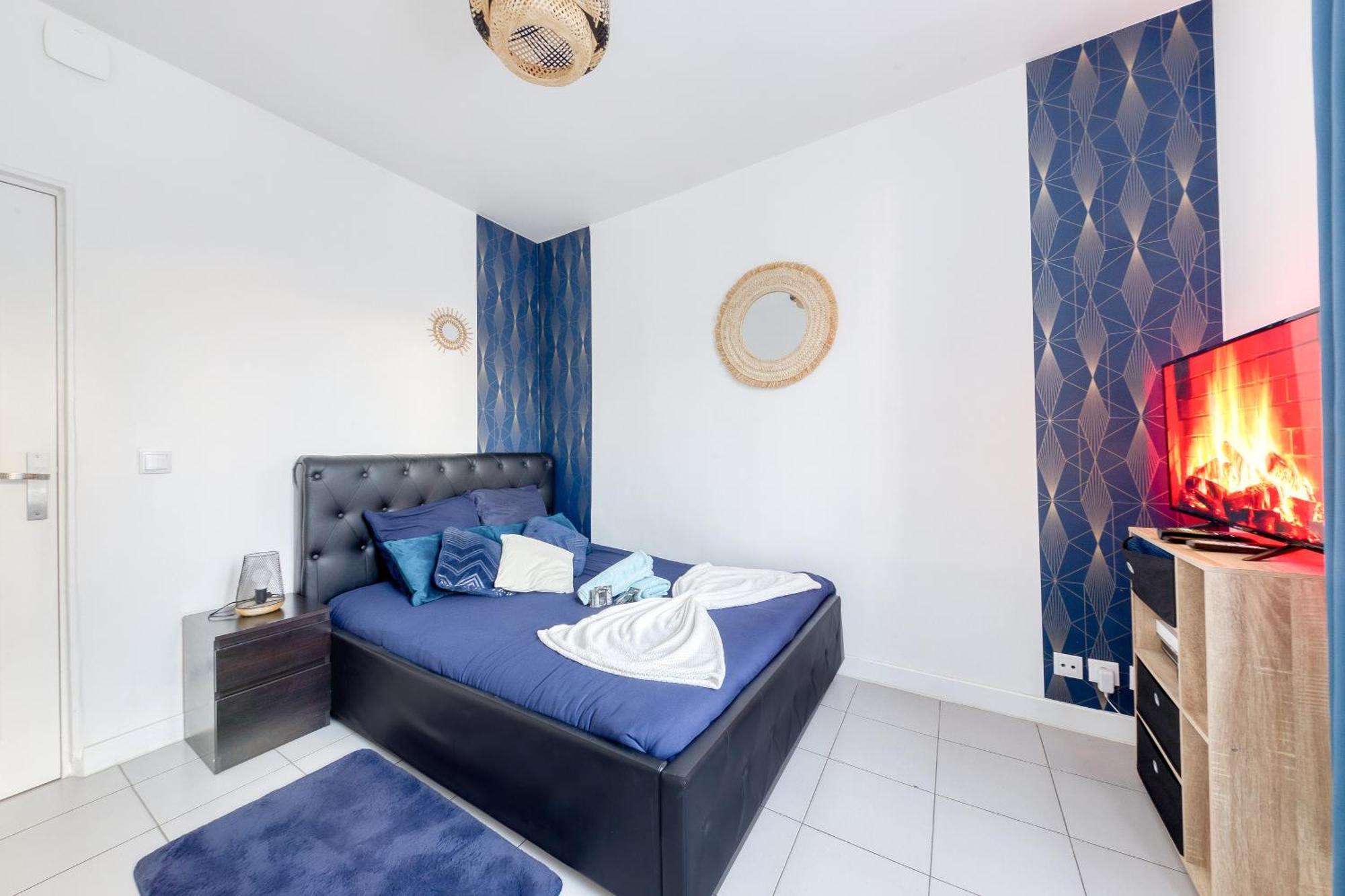 Appartement Moderne, Proche Porte De Versailles Et Gare De Clamart Малакоф Екстериор снимка