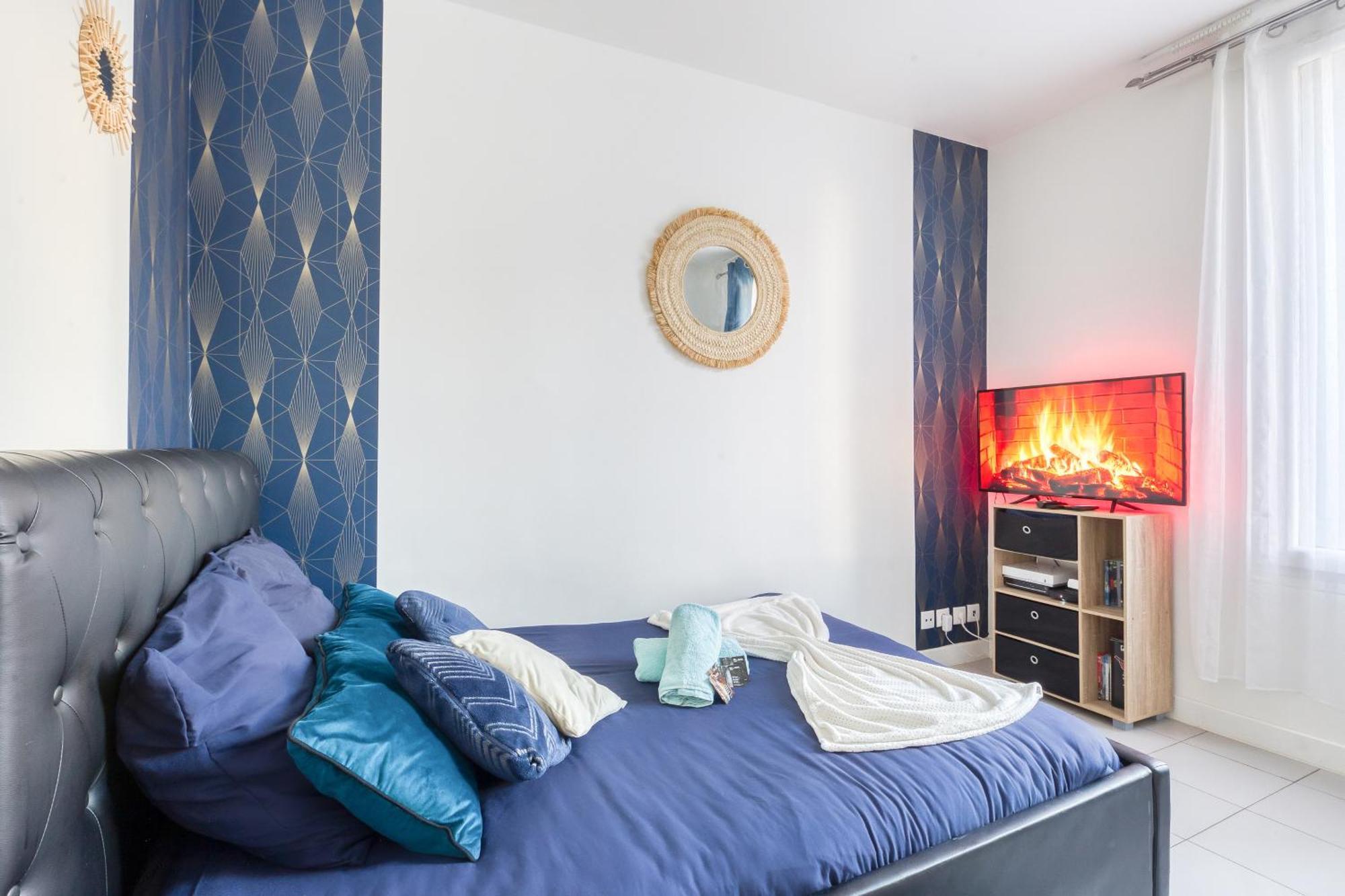 Appartement Moderne, Proche Porte De Versailles Et Gare De Clamart Малакоф Екстериор снимка